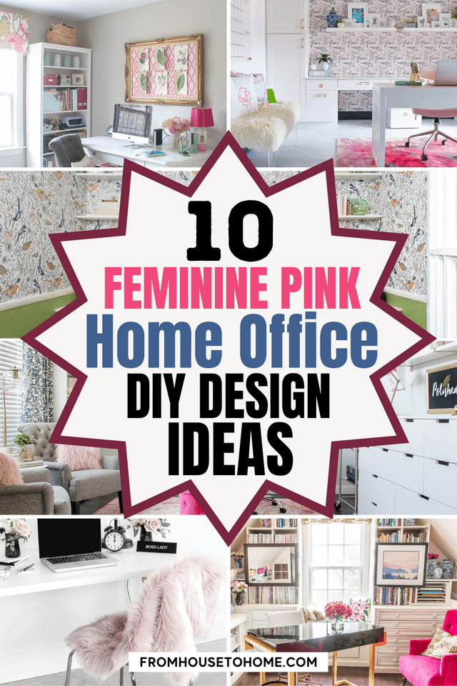 10 Feminine Pink Home Office Ideas 8.png